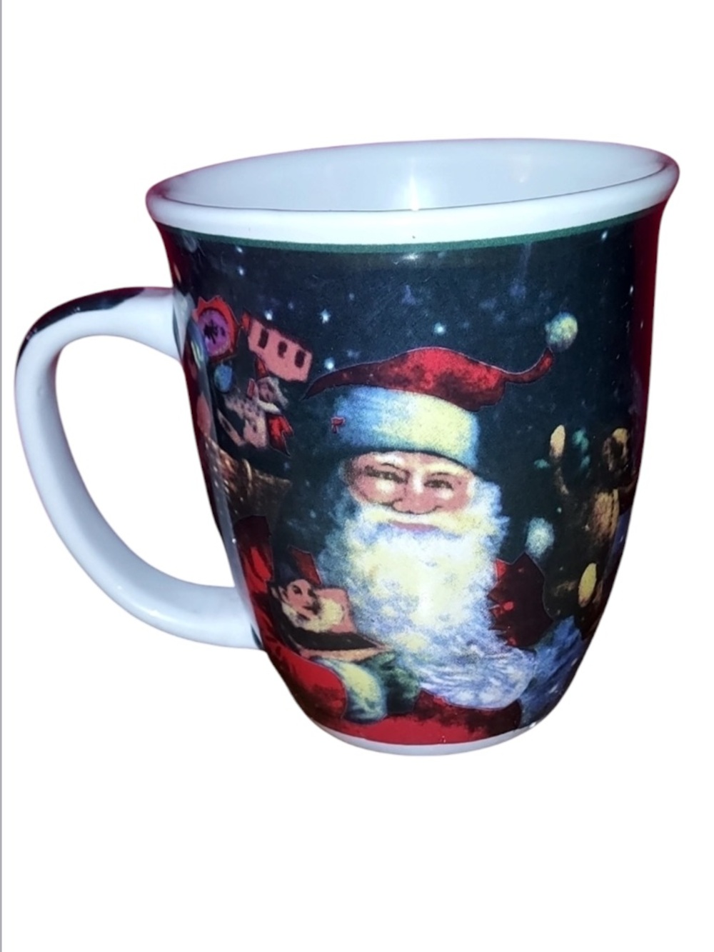 🎅CHRISTMAS House Holiday Mug ☕️14oz Santa